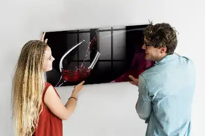 Magnettafel beschreibbar Wein