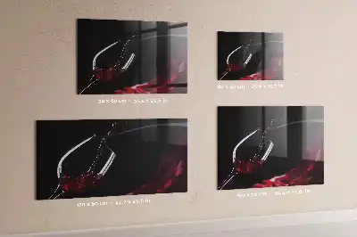 Magnettafel beschreibbar Wein