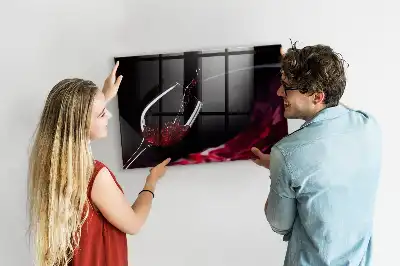 Magnettafel beschreibbar Wein