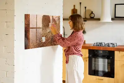 Beschreibbare Magnettafel für die Küche Motiv Alter Baumstamm