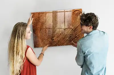Beschreibbare Magnettafel für die Küche Motiv Alter Baumstamm