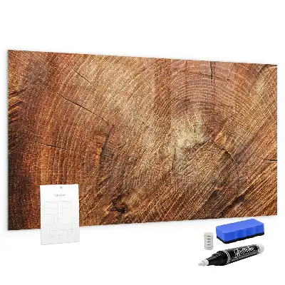 Beschreibbare Magnettafel für die Küche Motiv Alter Baumstamm