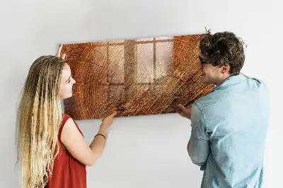 Beschreibbare Magnettafel für die Küche Motiv Alter Baumstamm