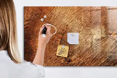 Beschreibbare Magnettafel für die Küche Motiv Alter Baumstamm