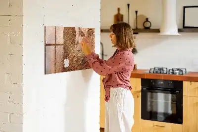 Beschreibbare Magnettafel für die Küche Motiv Alter Baumstamm