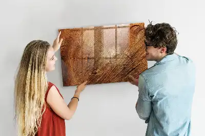 Beschreibbare Magnettafel für die Küche Motiv Alter Baumstamm