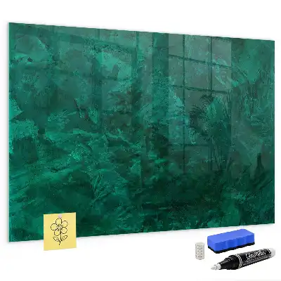 Smaragdwand beschreibbare Magnettafel
