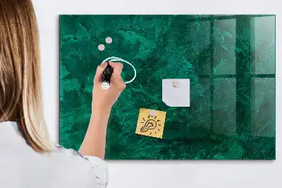 Smaragdwand beschreibbare Magnettafel