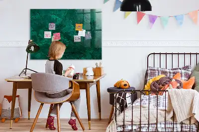 Smaragdwand beschreibbare Magnettafel