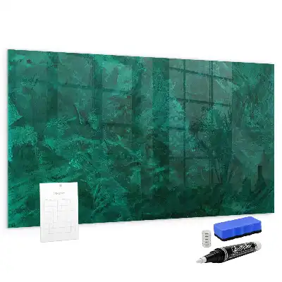 Smaragdwand beschreibbare Magnettafel
