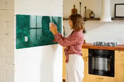 Smaragdwand beschreibbare Magnettafel