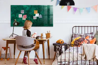 Smaragdwand beschreibbare Magnettafel