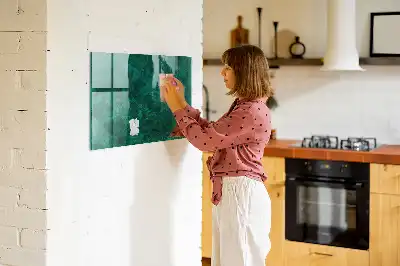 Smaragdwand beschreibbare Magnettafel