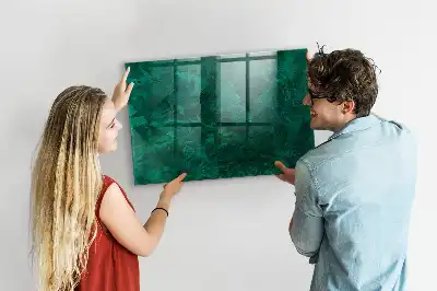 Smaragdwand beschreibbare Magnettafel