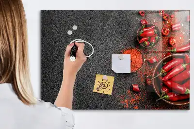 Magnettafel beschreibbare Ausführung