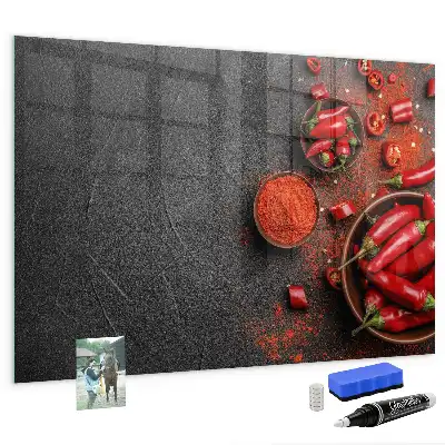 Magnettafel beschreibbare Ausführung