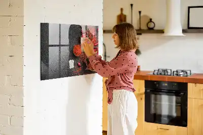 Magnettafel beschreibbare Ausführung