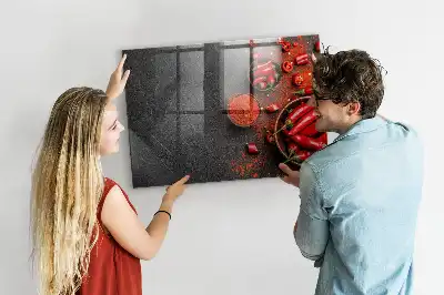 Magnettafel beschreibbare Ausführung