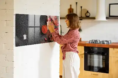 Magnettafel beschreibbare Ausführung