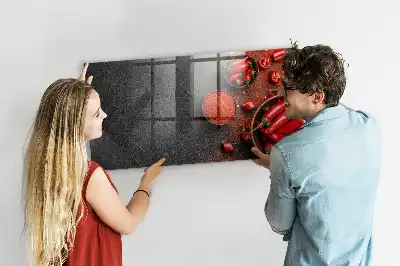 Magnettafel beschreibbare Ausführung