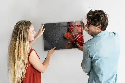 Magnettafel beschreibbare Ausführung