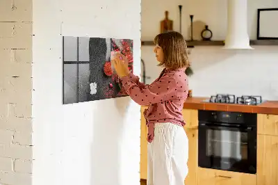 Magnettafel beschreibbare Ausführung