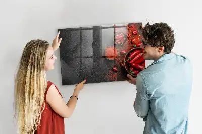 Magnettafel beschreibbare Ausführung