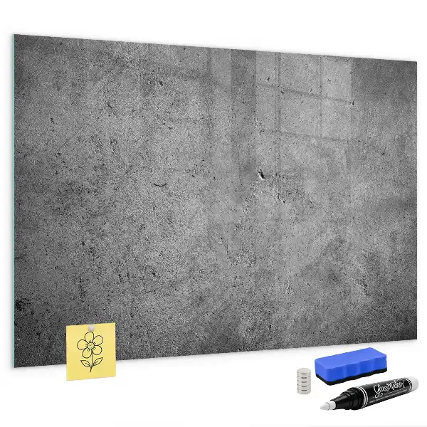 Beschreibbare Magnettafel für die Küche im Industrie-Design