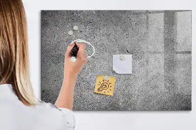 Beschreibbare Magnettafel für die Küche im Industrie-Design