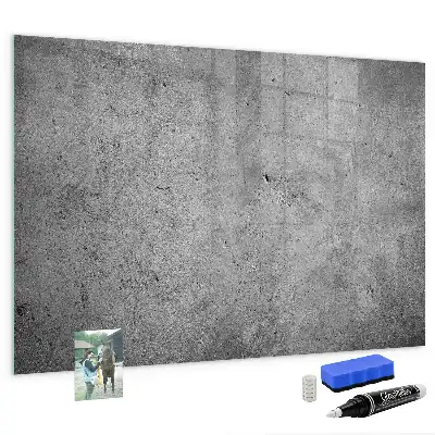Beschreibbare Magnettafel für die Küche im Industrie-Design