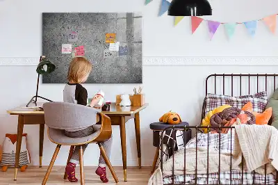 Beschreibbare Magnettafel für die Küche im Industrie-Design