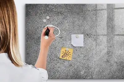 Beschreibbare Magnettafel für die Küche im Industrie-Design
