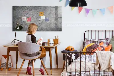 Beschreibbare Magnettafel für die Küche im Industrie-Design