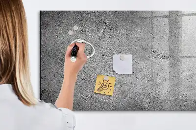 Beschreibbare Magnettafel für die Küche im Industrie-Design