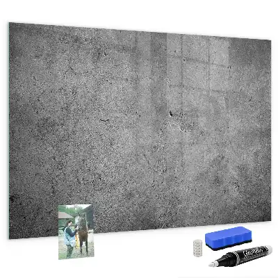 Beschreibbare Magnettafel für die Küche im Industrie-Design