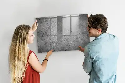Beschreibbare Magnettafel für die Küche im Industrie-Design
