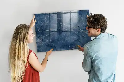 Magnettafel beschreibbar in eleganter Marmoroptik
