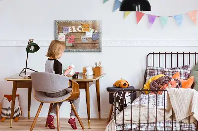 Beschreibbare Magnettafel für die Küche als Willkommensschild