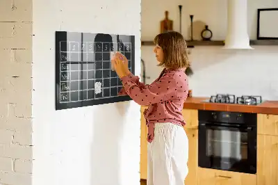 Stundenplan beschreibbare Magnettafel