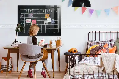 Stundenplan beschreibbare Magnettafel