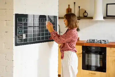 Stundenplan beschreibbare Magnettafel