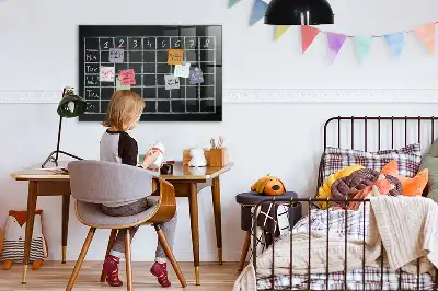 Stundenplan beschreibbare Magnettafel