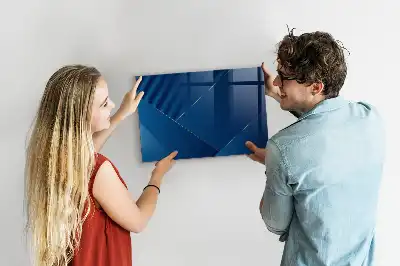 Magnettafel beschreibbar in dekorativer Abstraktionsoptik