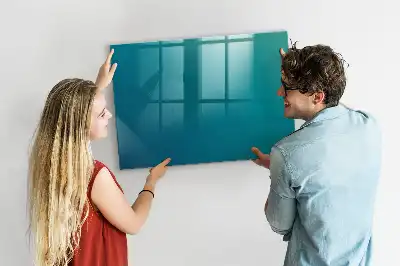 Magnettafel Meeresabstraktion beschreibbar