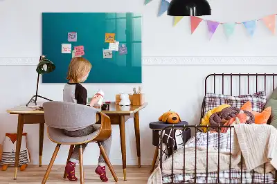 Magnettafel Meeresabstraktion beschreibbar