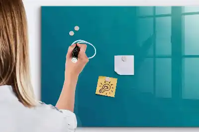 Magnettafel Meeresabstraktion beschreibbar