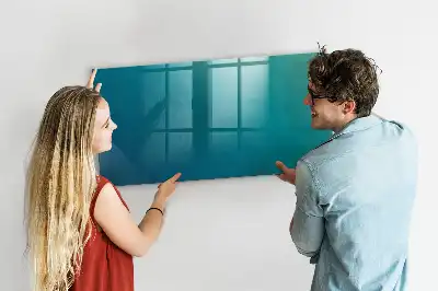 Magnettafel Meeresabstraktion beschreibbar