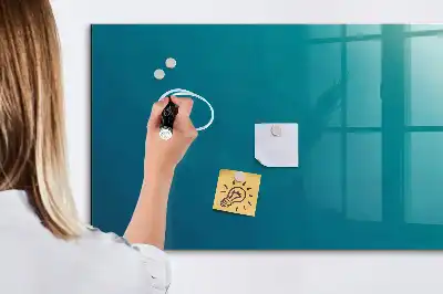 Magnettafel Meeresabstraktion beschreibbar