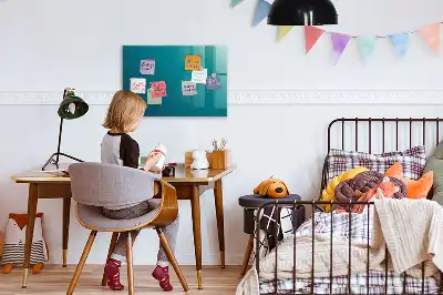 Magnettafel Meeresabstraktion beschreibbar