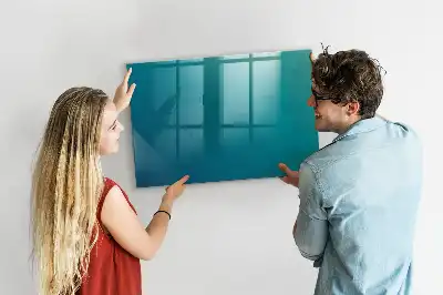 Magnettafel Meeresabstraktion beschreibbar